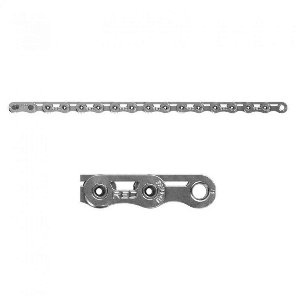 Kette Pc Red Axs E1 114 Silber - Ultraleichte, Haltbare 12-fach Rennradkette