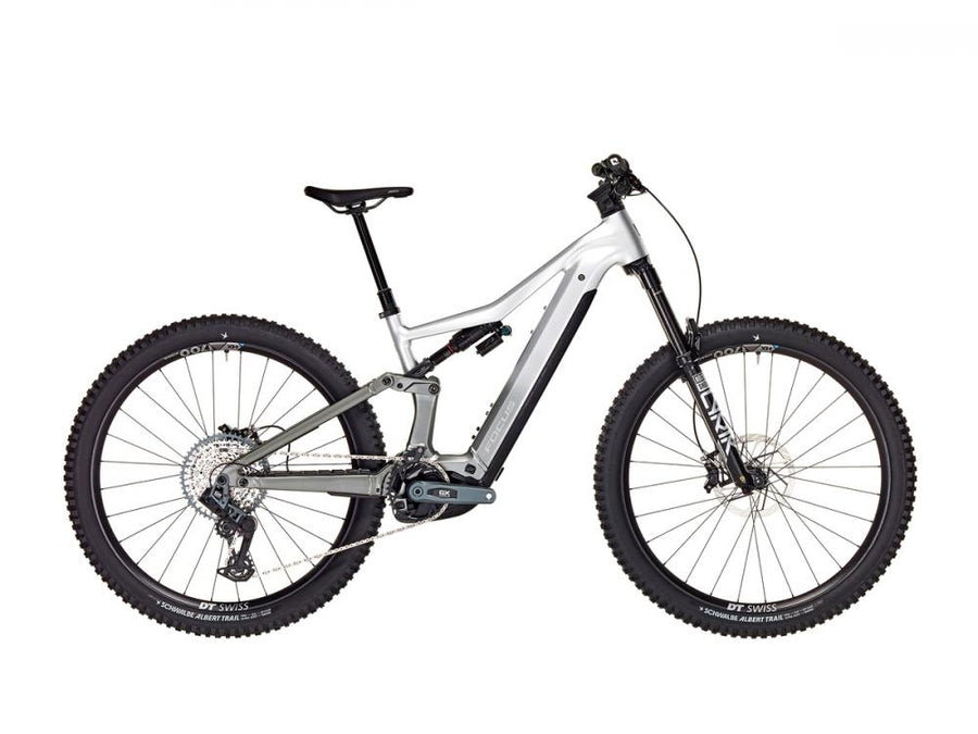 Focus JAM² 6.0 29" Diamant Rahmengröße XL Nepalsilver / Steelgrey - kraftvolles E-MTB Full Suspension
