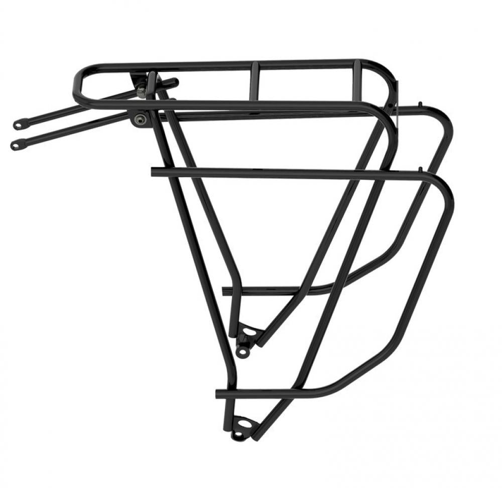 Tubus LOGO EVO Gepäckträger schwarz für 26-28 Zoll Touring-Fahrräder