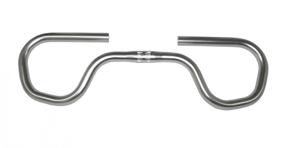 Ergotec Lenkerbügel Contest Lady Alu, Ø25,4mm, 550mm, silber/eloxiert, 0°