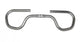 Ergotec Lenkerbügel Contest Lady Alu, Ø25,4mm, 550mm, silber/eloxiert, 0°