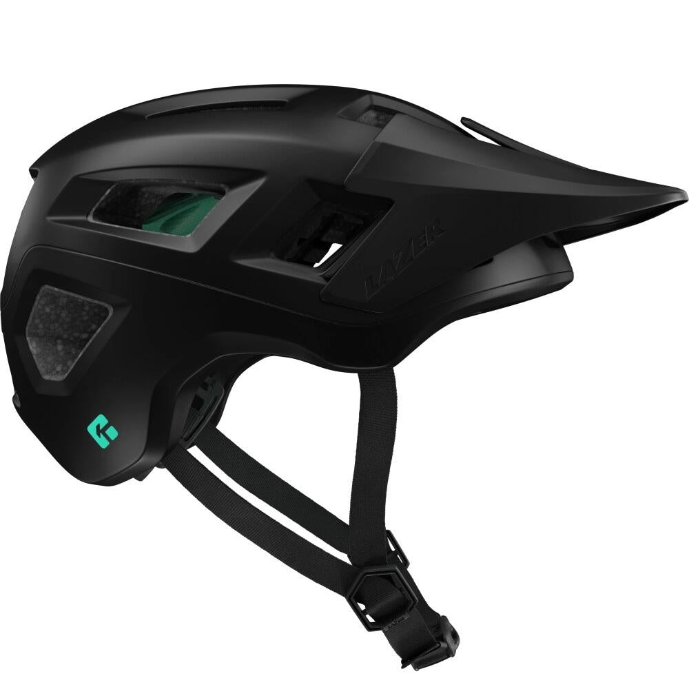 LAZER Helm Coyote KinetiCore MTB Matte Black S 52-56 cm - sicherer Trail-Helm mit Top-Belüftung