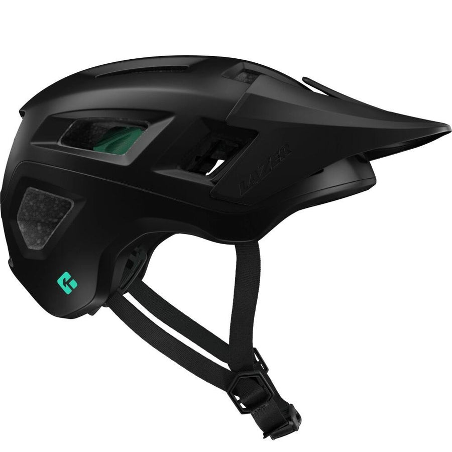 LAZER Helm Coyote KinetiCore MTB Matte Black S 52-56 cm - sicherer Trail-Helm mit Top-Belüftung