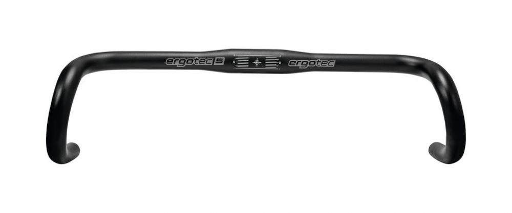 Ergotec Lenkerbügel Randonneur Alu Ø 31,8 mm 440 mm schwarz/matt