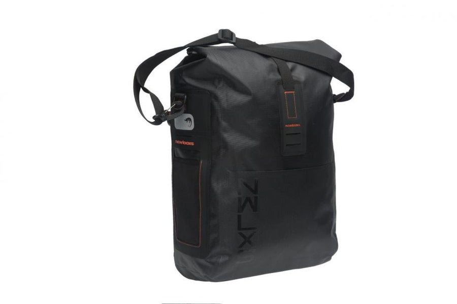 New Looxs Radtasche Varo Single Black 20L Black - wasserdichte Gepäckträgertasche