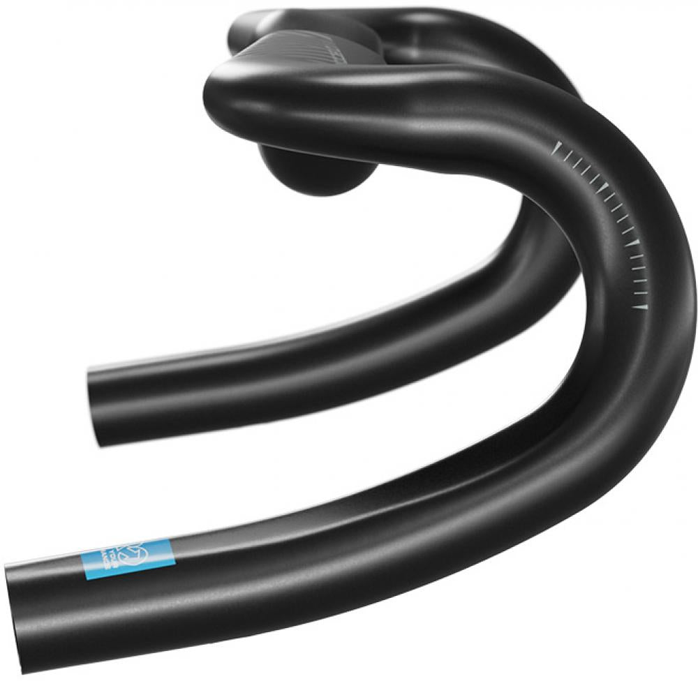 PRO Lenker Discover Ergo 31 Schwarz - ergonomischer Gravel-Lenker mit 16° Flare