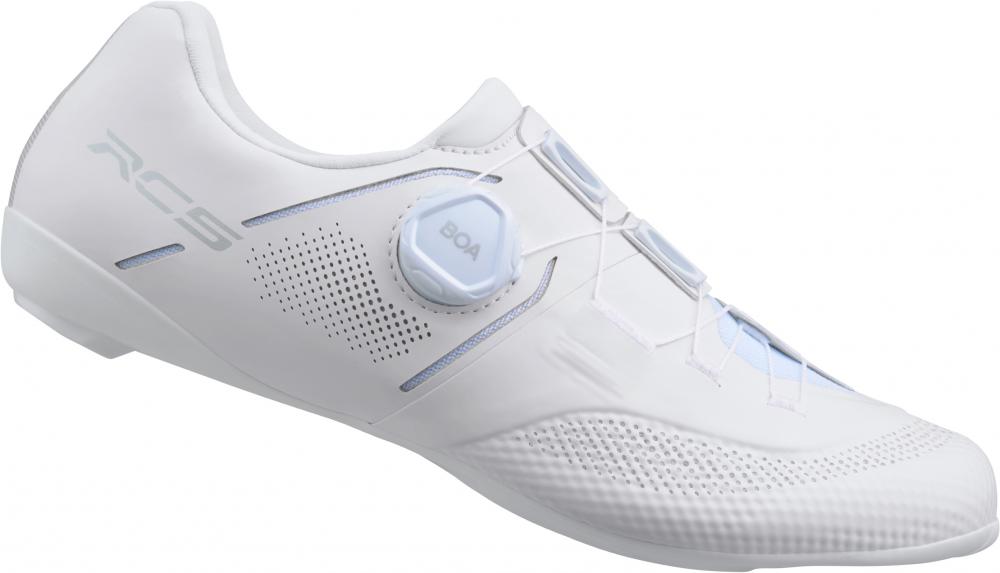 SHIMANO Fahrradschuhe RC503W Damen Road SPD-SL Fahrradschuhe Größe 43 Weiß