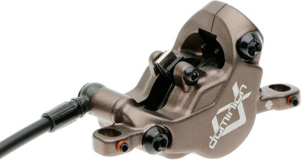 Hayes Bremse Dominion A2 SFL VR schwarz/bronze - kraftvolle XC & Trail Scheibenbremse