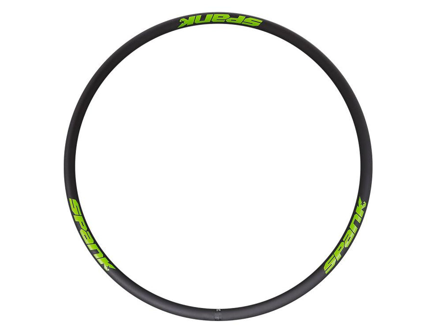 Spank Spike EVO Race33 Bead Bite 33AL, 32h rim, 26zoll, black/emerald green, 26zoll