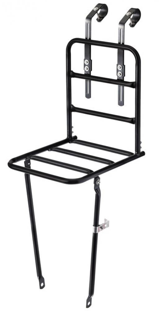 Vorderrad-gepäckträger Carrier L Schwarz Matt - Robuster Frontgepäckträger Für Fahrrad