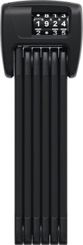 Abus, Schlösser, Faltschlösser, BORDO Combo, 6000C/90 LED BK SH