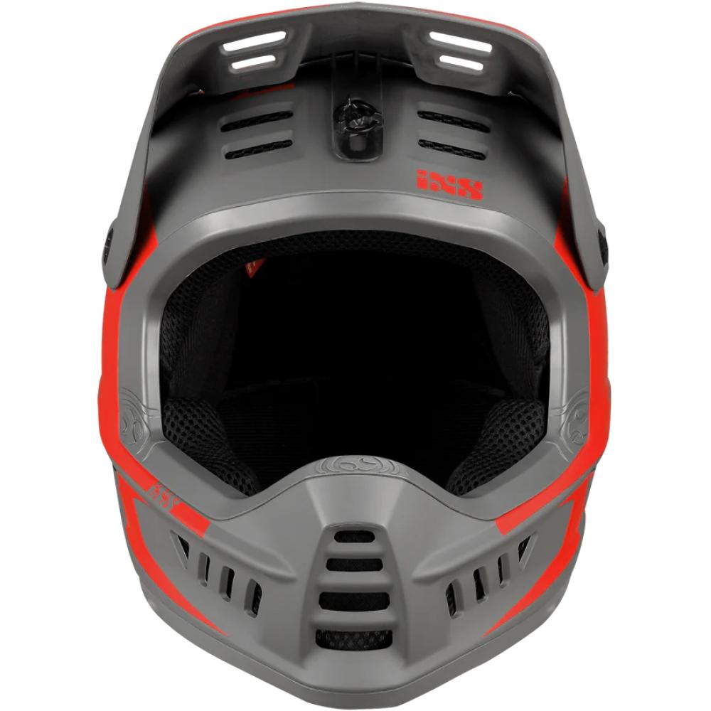 IXS Sports Division iXS XACT Evo helmet M/L Red-Graphite - sicherer Fullface-Helm für Downhill & Enduro
