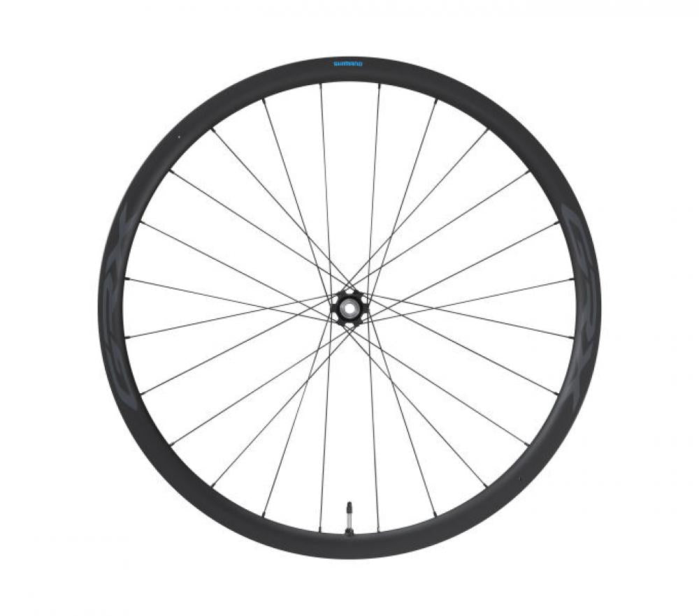 SHIMANO Vorderrad GRX WH-RX870 700C Laufrad - 28 Zoll Carbon Road/Gravel Scheibenbremse 24 Loch Center-Lock 100x12 mm