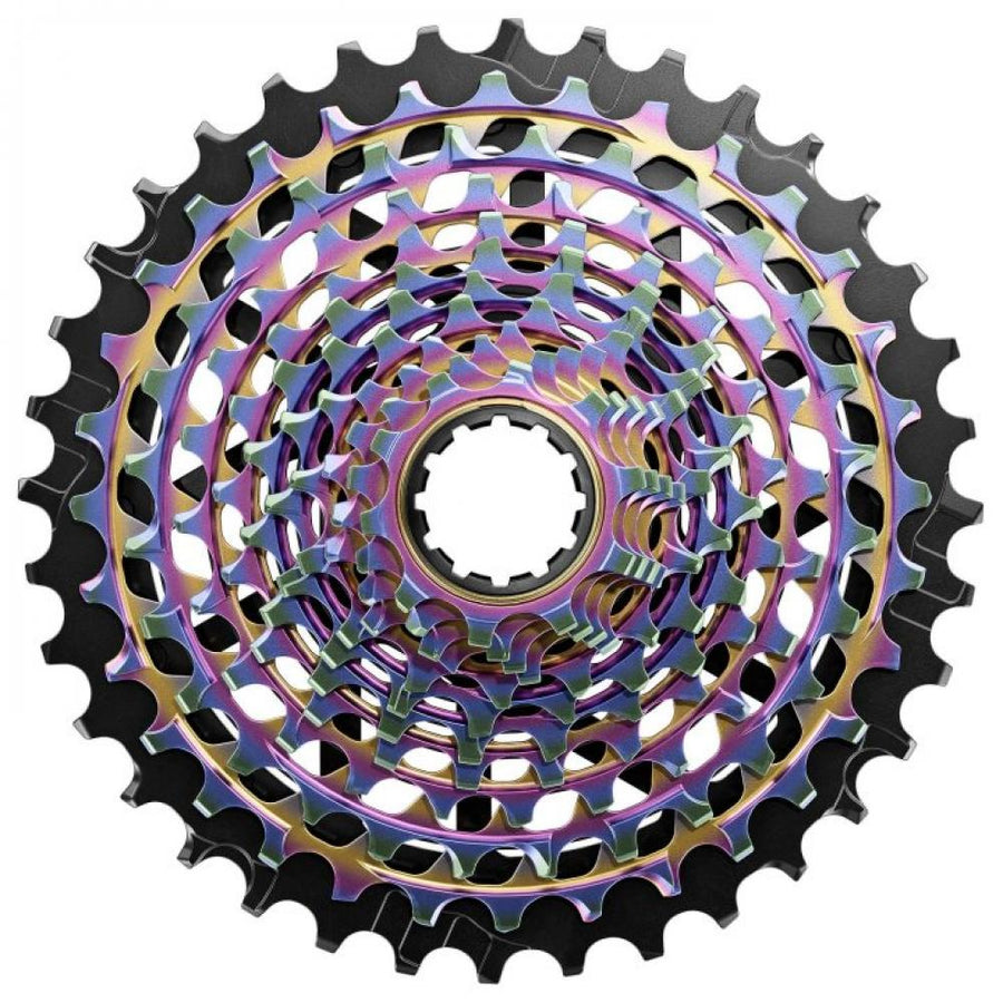 SRAM Kassette XG-1290 E1 10-36T Rainbow - leichte Hochleistungs-Rennradkassette