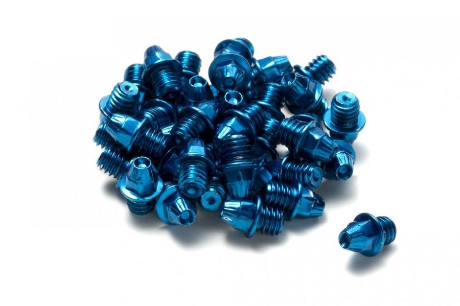 Reverse Pedalzubehör Pins M4+4mm Gesamtlänge 5mm Stahl 24 Stück blau