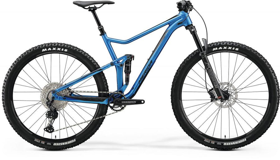 Merida ONE-TWENTY 9.600 HP3 M (17,5) Blau/Schwarz - modernes Fully für anspruchsvolle Trails