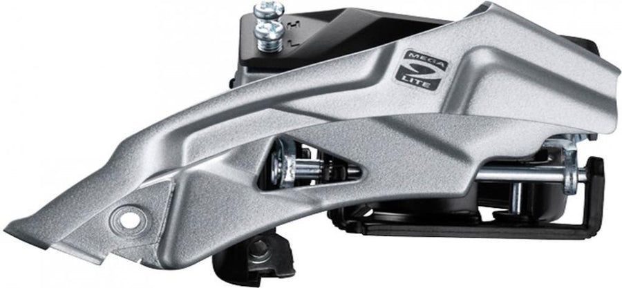 Shimano Altus FD-M2000 3-fach MTB Umwerfer, Schelle tief, Dual-Pull für präzise Frontschalt-Performance.