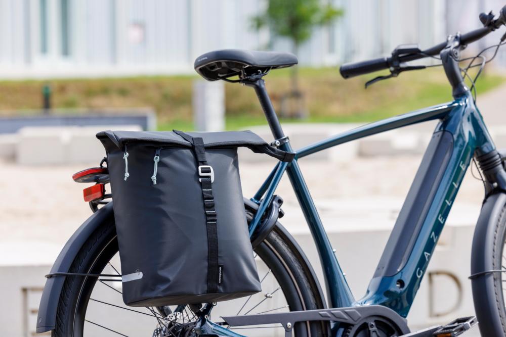 New Looxs Radtasche Cantos Single - Einzeltasche für Gepäckträger - urban & wasserabweisend