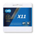 KMC X11 EPT 11s Kette 118 Glieder silber - langlebige 11-fach Fahrradkette
