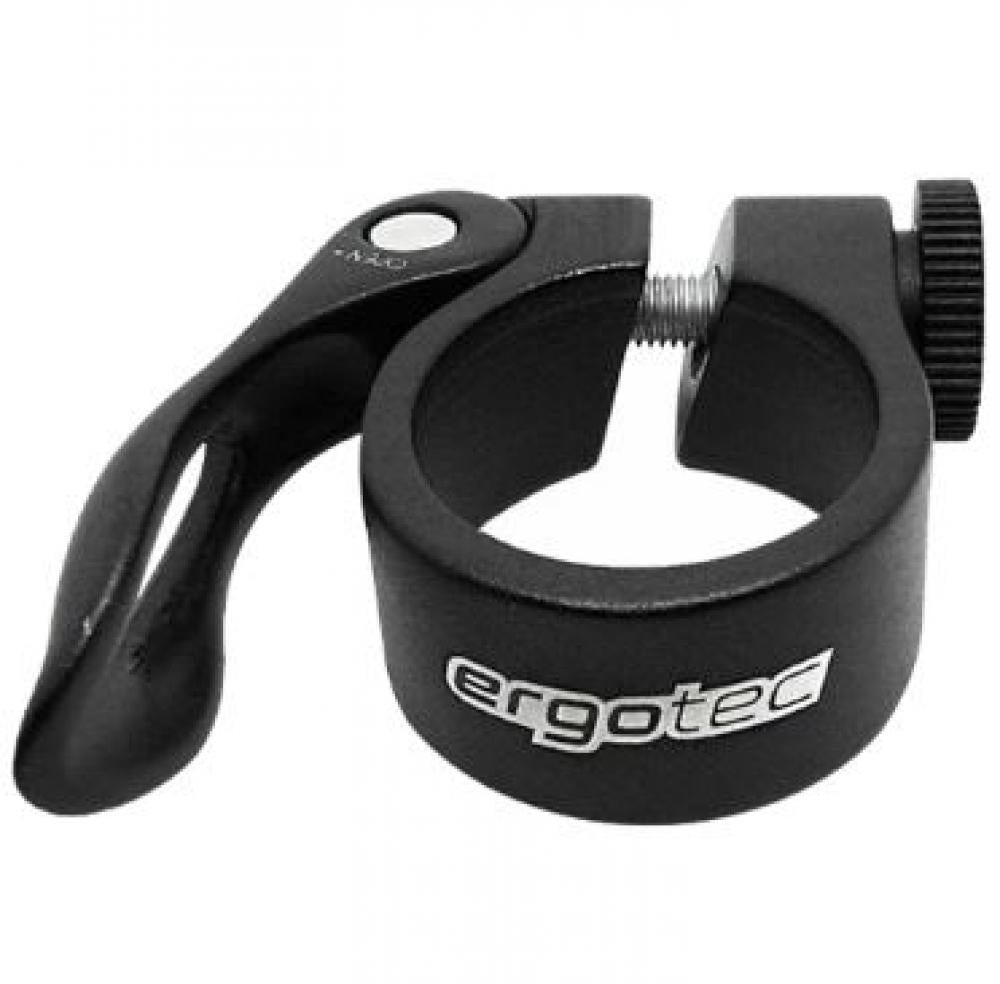 Sattelstützklemme Ø = 31,8mm, Schwarz Mit Schnellspanner