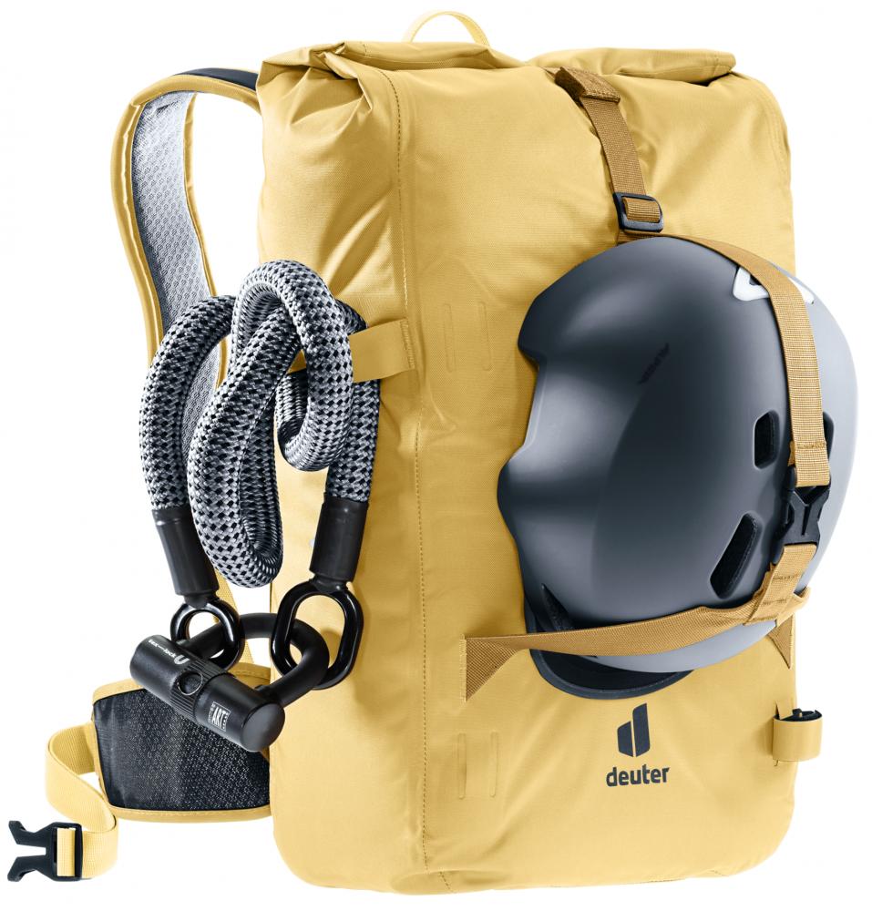 Deuter Amager 25+5 Fahrradrucksack wasserdicht 25 L Dune - Ergonomischer Pendler-Rucksack