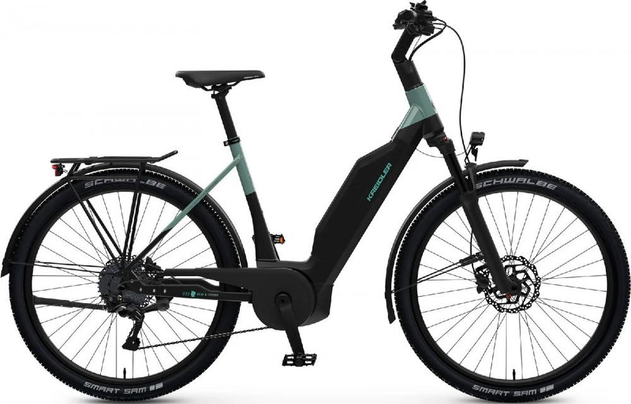 Kreidler, Eco6 Cross, Wa 50, Perf. CX BES3, 545Wh Deore Linkglide 10-Gg.Disc,Schwarz m./Graugr?n gl.