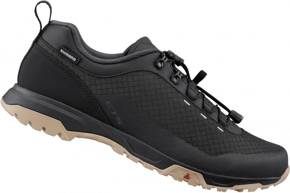 SHIMANO Fahrradschuhe ET501 MTB Flatpedal Herren/Damen Größe 41 Schwarz