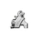 SHIMANO Bremssattel CUES BR-U6030 HR, Post-Mount, silver polished - kraftvolle Kontrolle