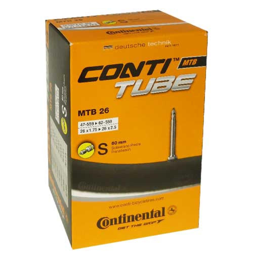 Continental Schlauch Conti MTB 26 26x1.75/2.50" 47/62-559 SV 60mm"