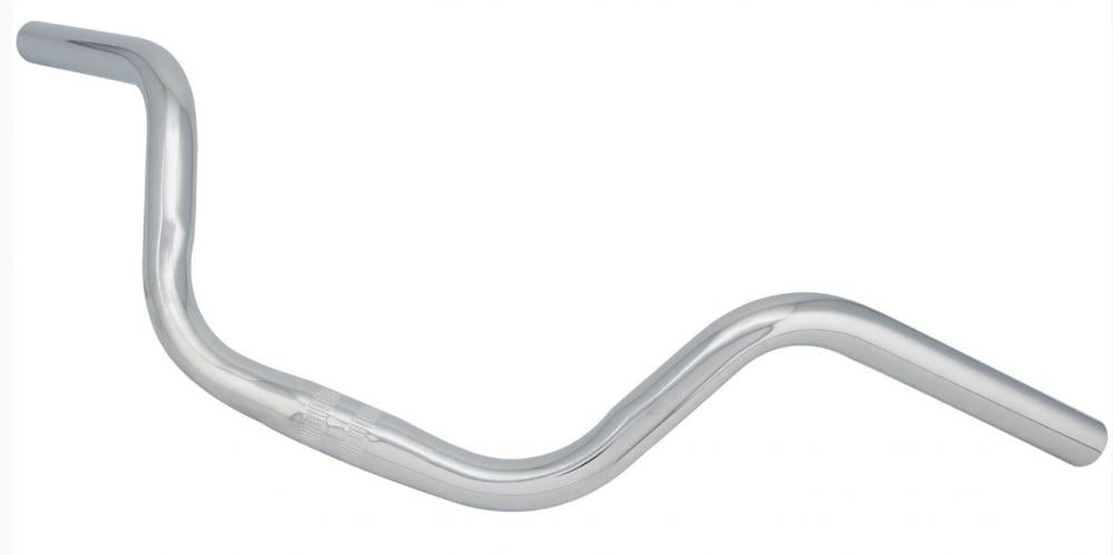 Klapprad-lenker Ø 25,4 Mm 560 Mm Höhe 135 Mm Silber