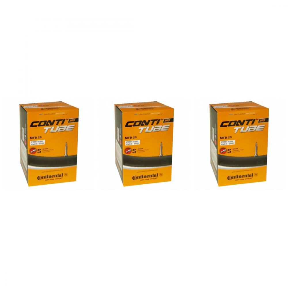 Continental 3x Schlauch Conti MTB 26 26x1.75-2.50