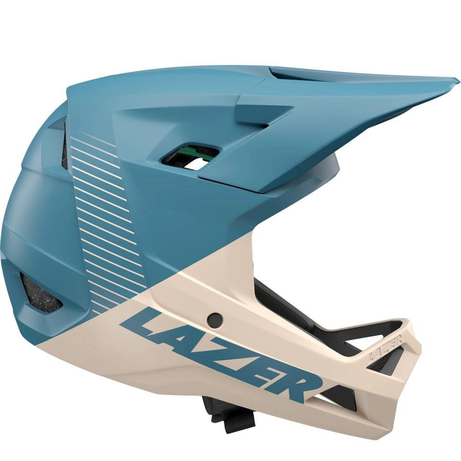 LAZER Helm Chase KinetiCore Matte Sandstorm (S) 54-56 cm - Fullface-Schutz für Downhill