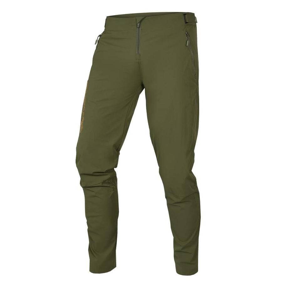 Endura MT500 Burner Lite Hose, olivgrün, Größe XL, leichte 4-Wege-Stretch-Radhose für Herren, ideal für warme Tage, kompatibel mit Knieprotektoren und Clickfast Innenhosen