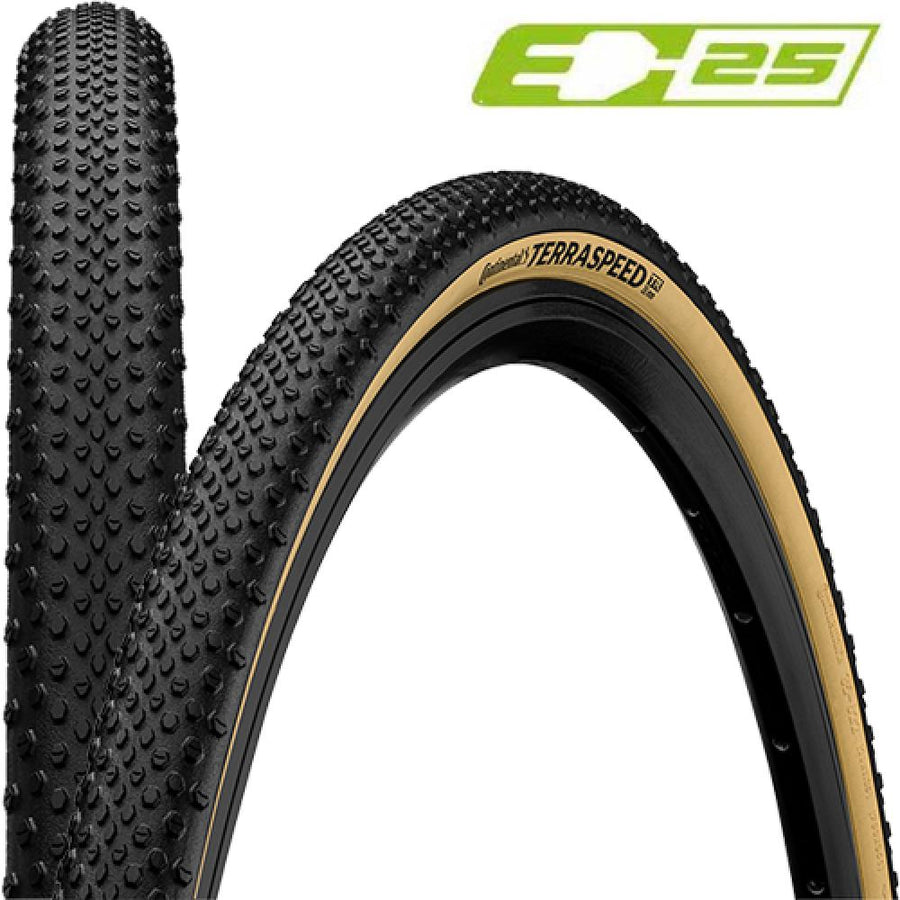 Continental Reifen Terra Speed 28x1.35\" 35-622 schwarz/creme E-25 faltbar