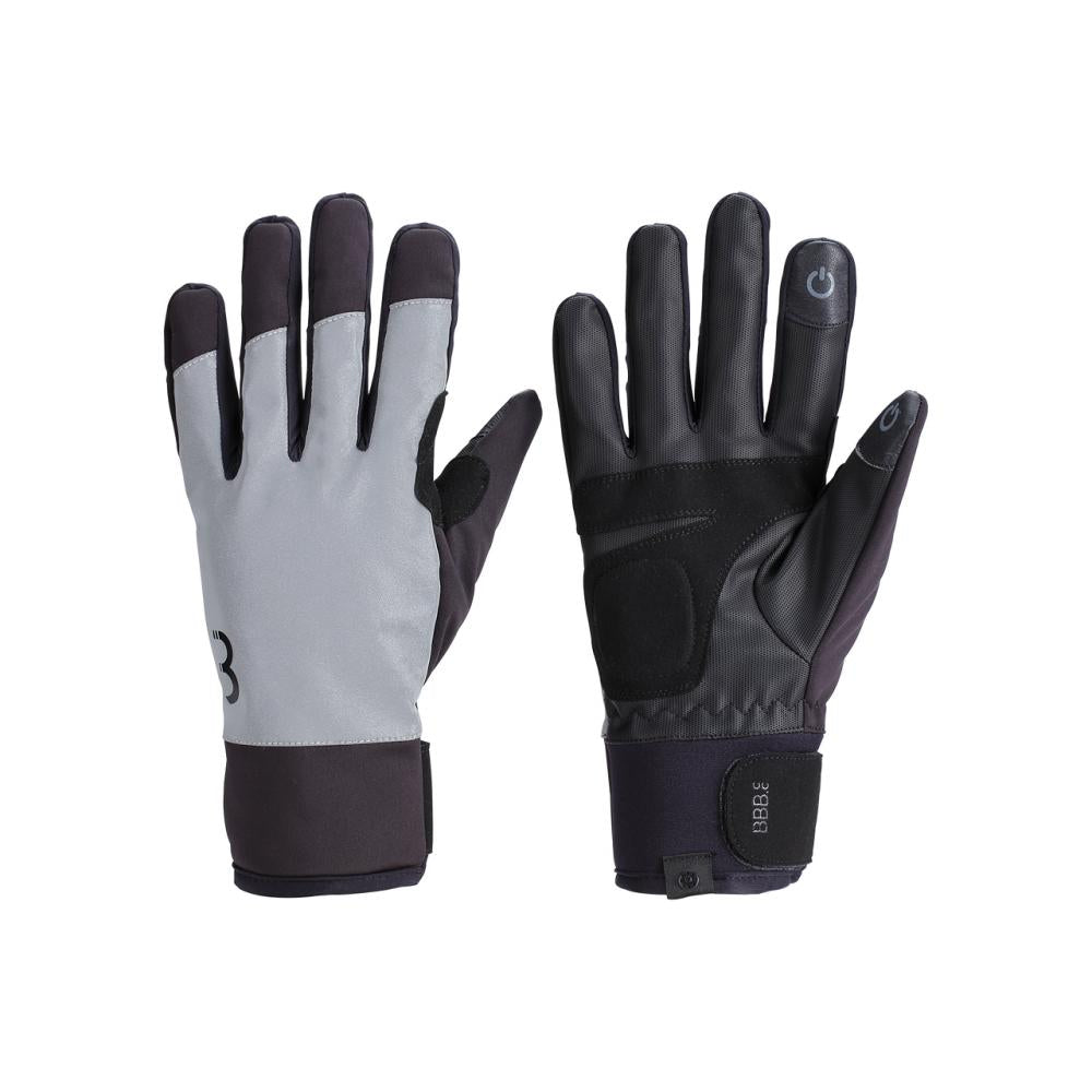 BBB Cycling BBB winterhandschuhe ColdShield reflective XXXL schwarz - warmer Wetterschutz im Winter