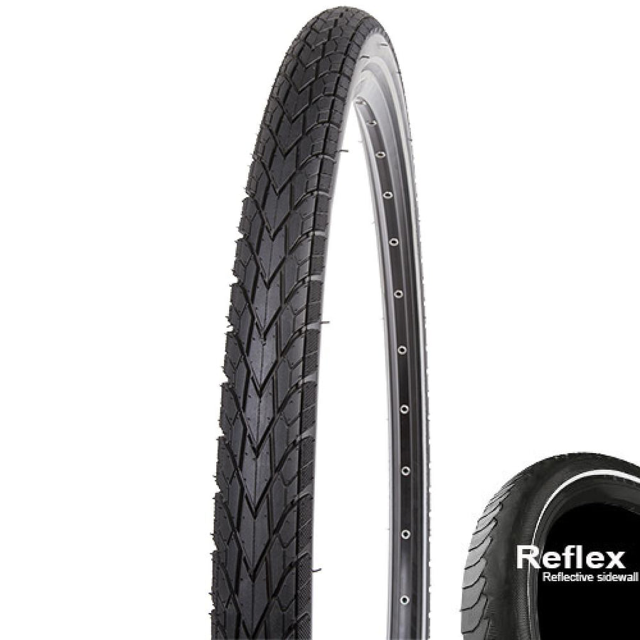 Kenda Reifen Khan II schwarz 28x1.60 Zoll 42-622 schwarz Reflex E-25 K-1172 Draht