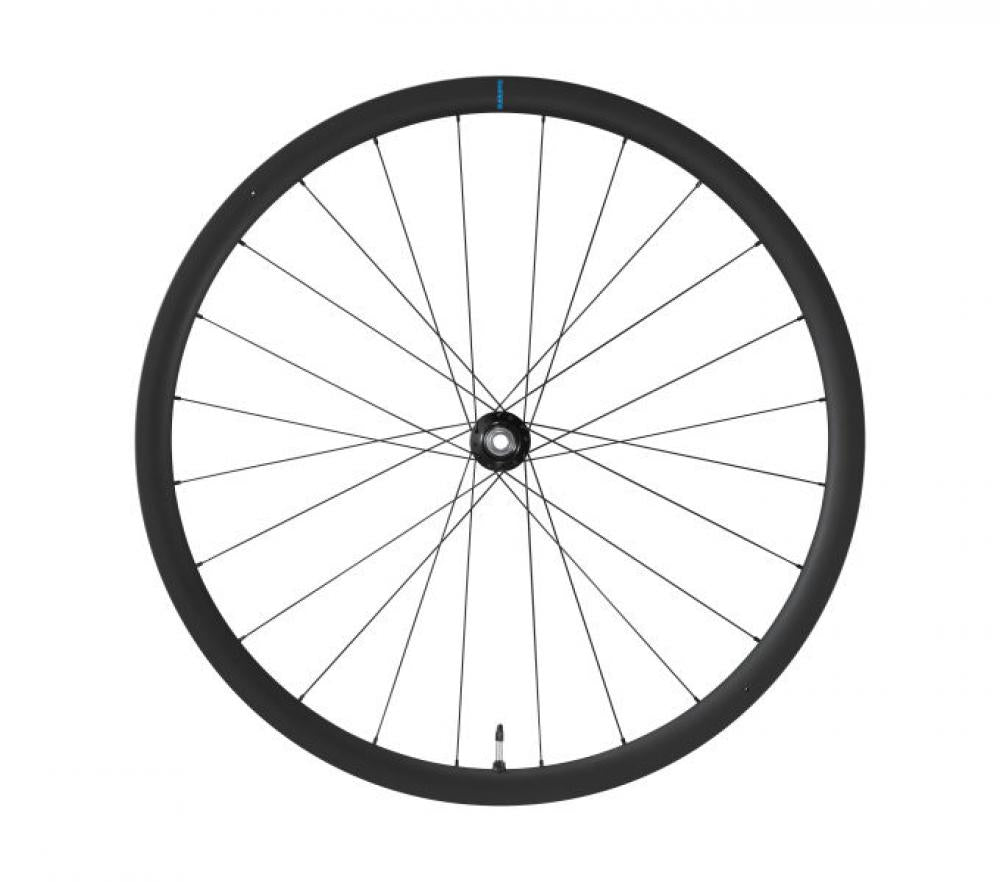SHIMANO Vorderrad GRX WH-RX880 700C HG Laufrad - 700C Disc vorne 24 Loch Center-Lock 100x12 mm