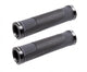 VELO D3 Alu-Gel Schraubgriffe 130 mm schwarz-grau - 3-Komponenten-Gel, Alu-Klemmringe, inkl. Endstopfen