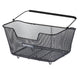 Basil Hinterradkorb Base M Stahl 29x41x21cm schwarz engmaschig