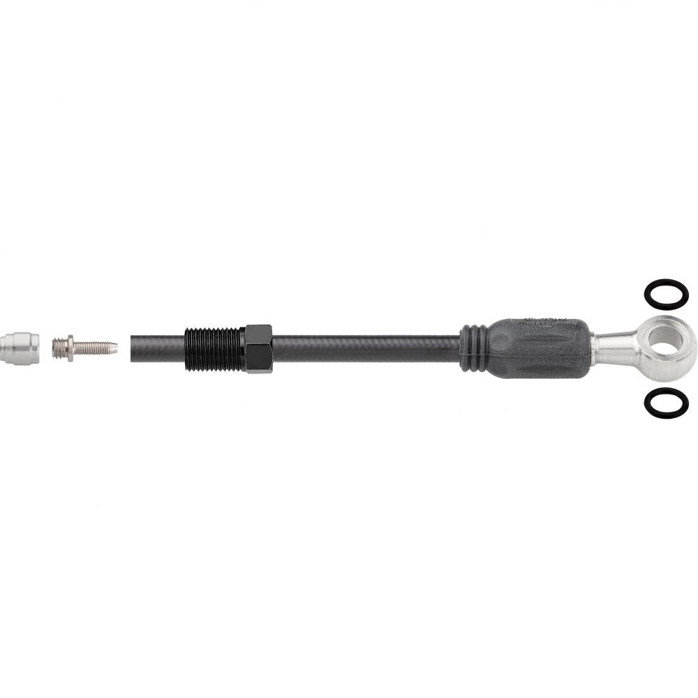 Bremsleitungsset Sport Hydraulic Für Dot 2000 Mm Schwarz - Zuverlässige Bremsperformance