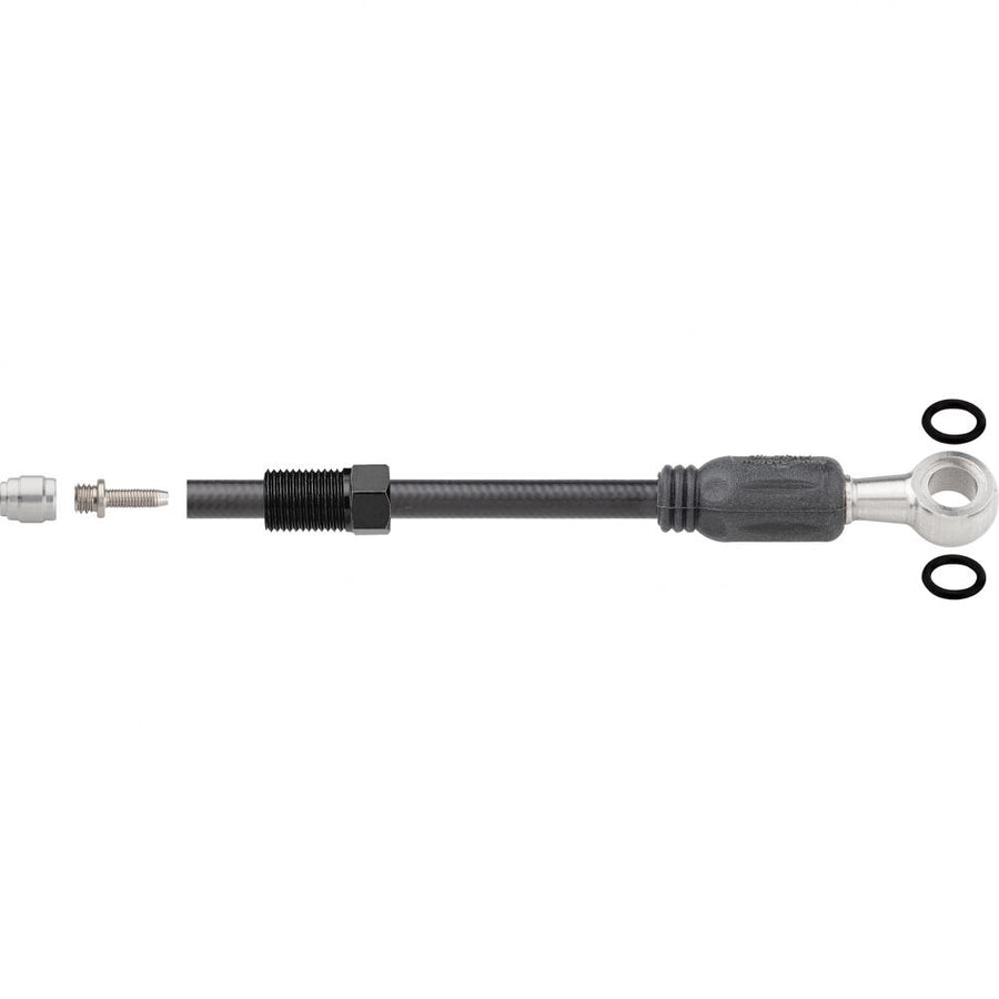 Jagwire Bremsleitungsset Sport Hydraulic für DOT 2000 mm Schwarz - zuverlässige Bremsperformance