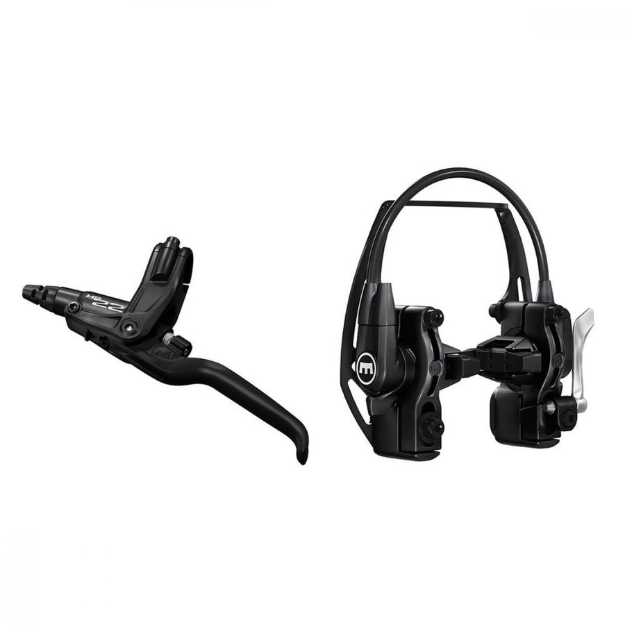 MAGURA HS22 schwarz, 3-Finger-Hebel, mit EASY Mount - leistungsstarke Hydraulikfelgenbremse