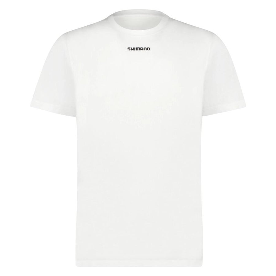 SHIMANO UX URBAN T-Shirt WHITE S T-Shirt - atmungsaktives Radsport-Shirt für urbane Einsätze
