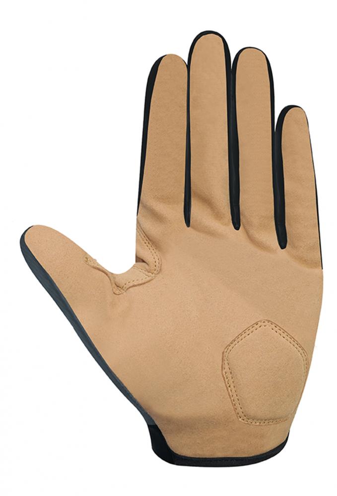CHIBA Eco Glove Pro Touring - Radhandschuh, XL, dunkelgrau, atmungsaktiv & nachhaltig