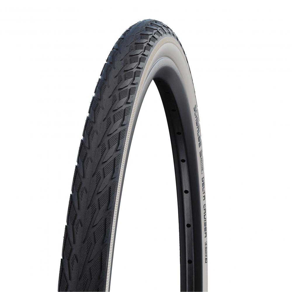 Schwalbe Delta Cruiser Plus 28x1.10 Zoll Weißwand Reflex