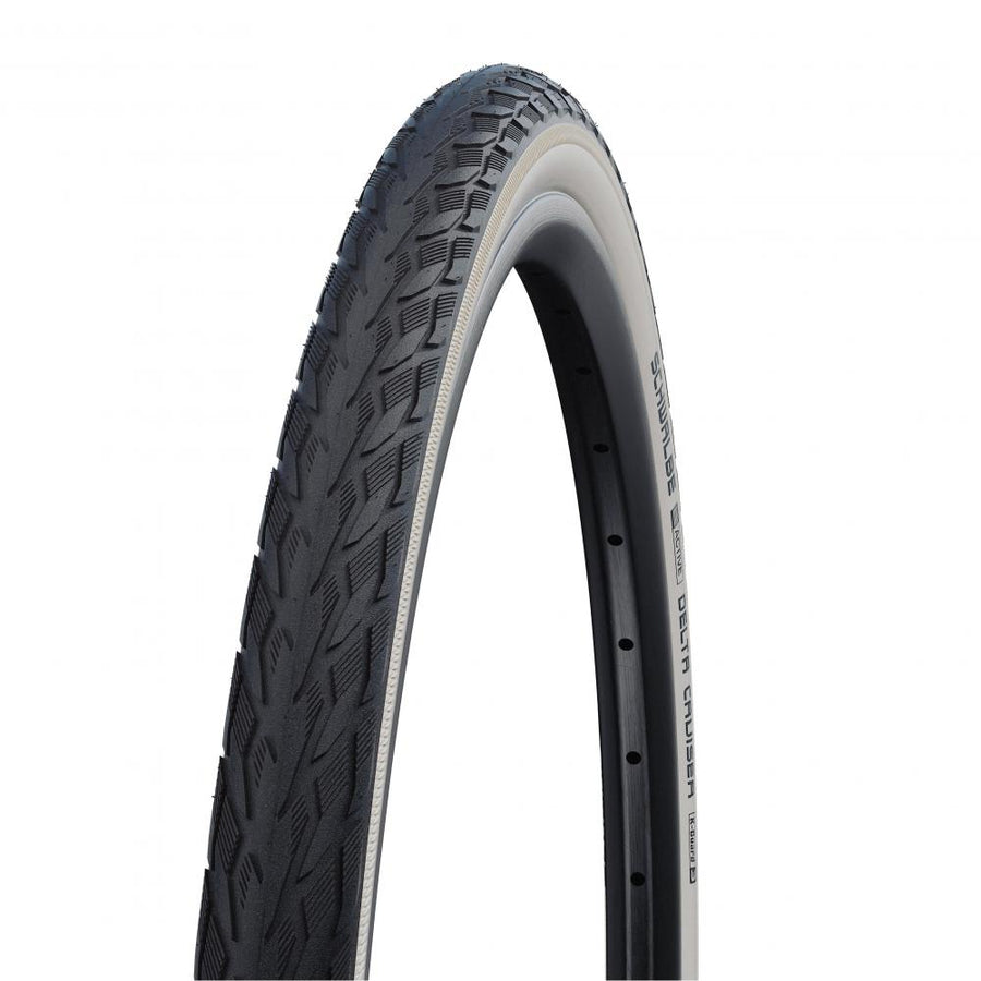 Schwalbe Delta Cruiser Plus 28x1.10 Zoll Weißwand Reflex