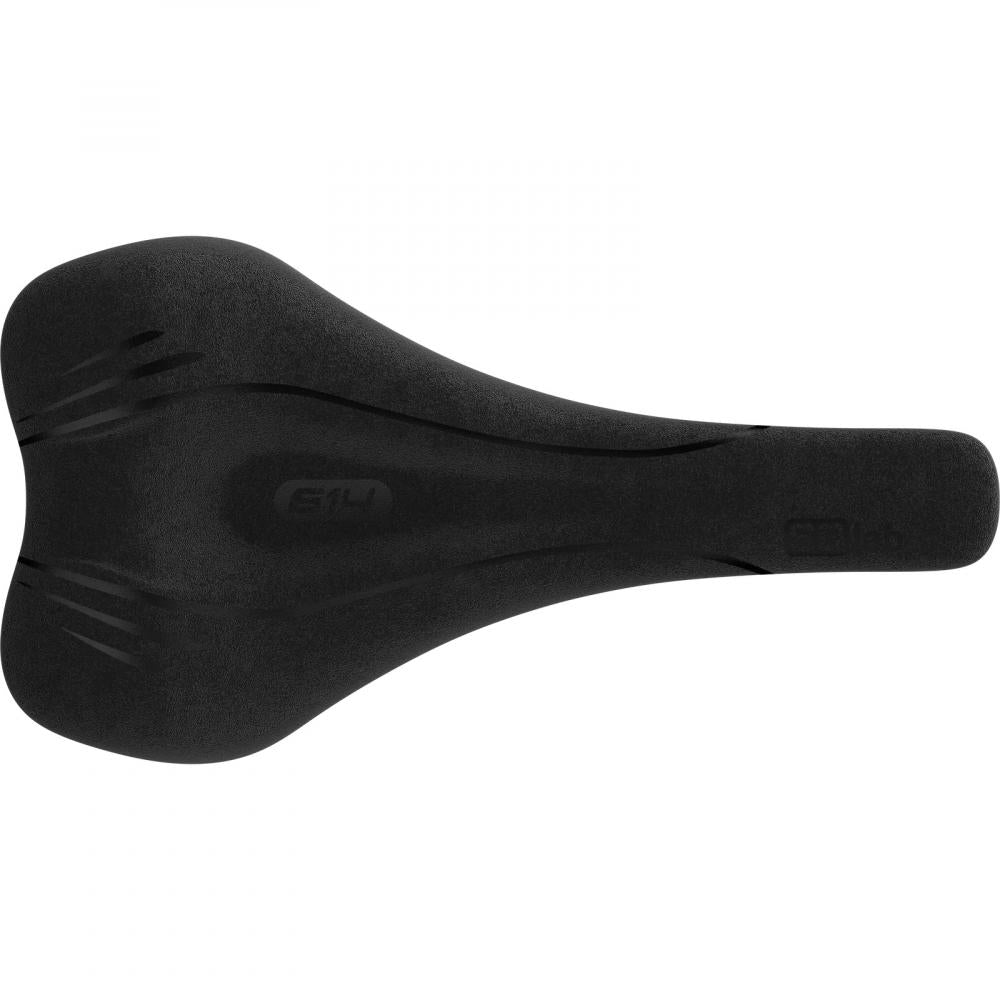 SQlab 614 ERGOWAVE active 2.1 Fahrradsattel - 14cm - Schwarz - Gravel-Sattel