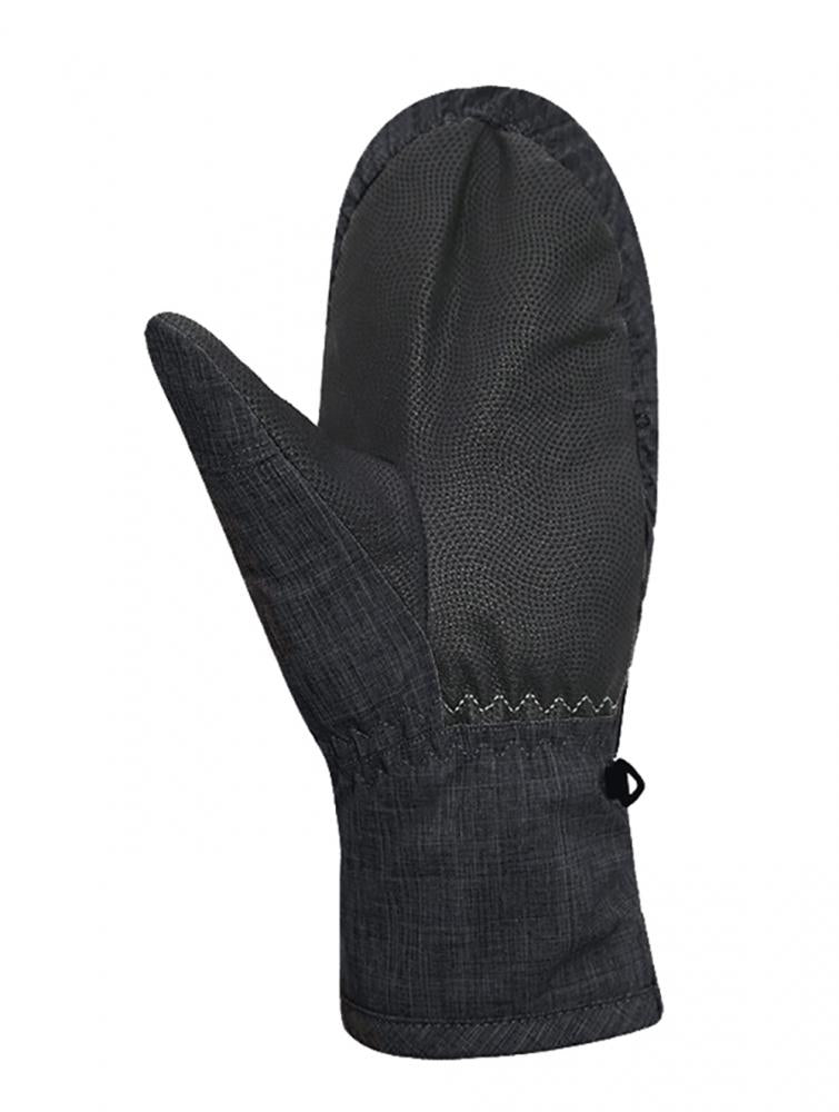 CHIBA Plus Mitten - wasserdichte Primaloft Fahrradhandschuhe schwarz 6,5