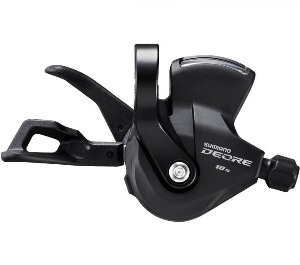 SHIMANO DEORE SL-M4100 10-fach rechter MTB Rapidfire Plus Schalthebel mit Schelle