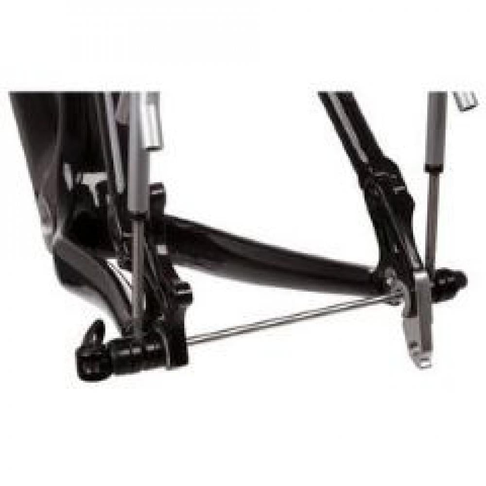 M-WAVE Racky Axle Schnellspanner stabile Befestigung für Gepäckträger am Fahrrad